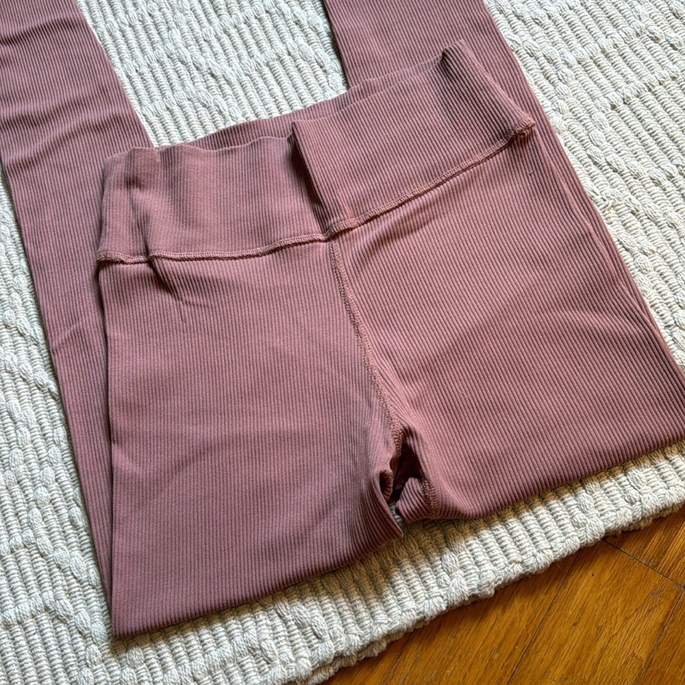 Abercrombie & Fitch Ribbed Yoga Leggings Size S